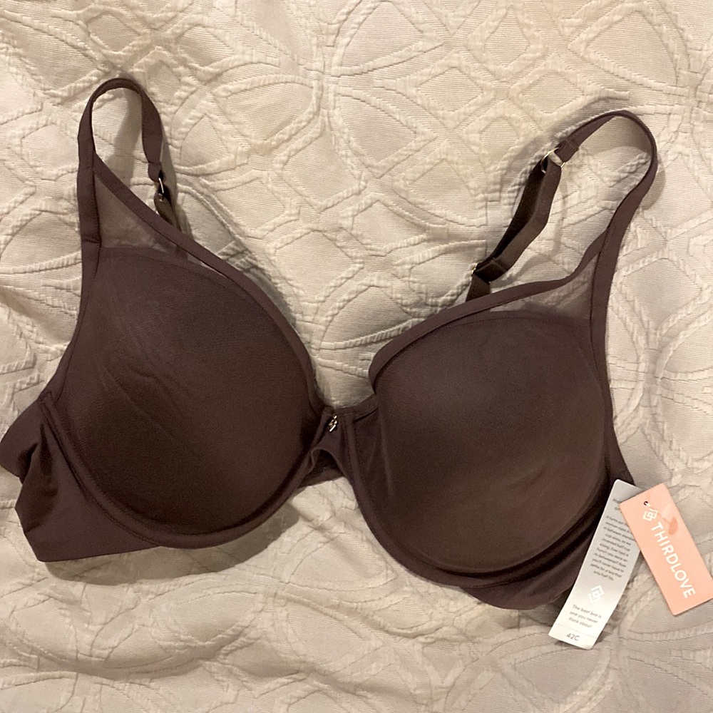 NWT - ThirdLove 24/7 Classic Contour Plunge 42C
